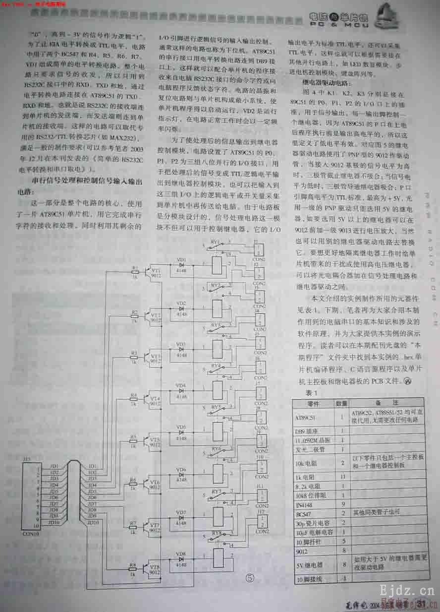 让电脑控制家电开关（上）