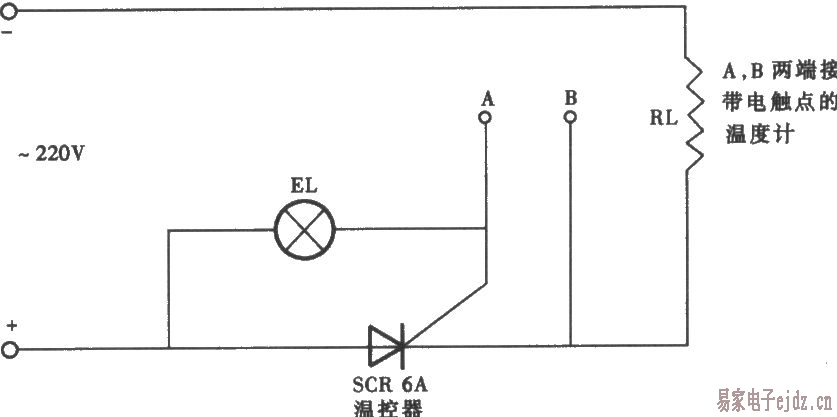 实用温控器电路图