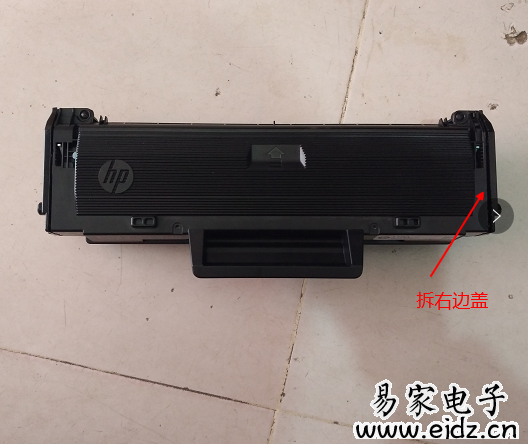 hp136w 110a原装硒鼓加粉过程冲粉加墨