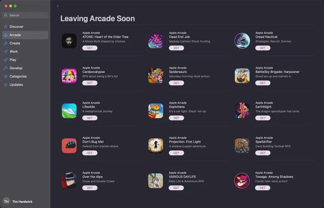  首批Apple Arcade游戏因合同到期被下架