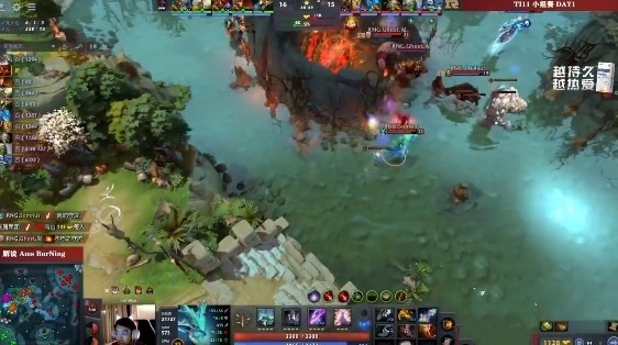 Ti11小组赛:一切战术转换家!狼人熊德双带线 RNG偷家胜BOOM