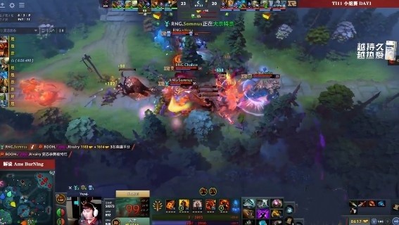 Ti11小组赛:一切战术转换家!狼人熊德双带线 RNG偷家胜BOOM