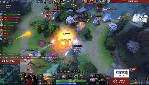 TI11小组赛：Monet黑暗游侠携手Aster轻松击败TSM