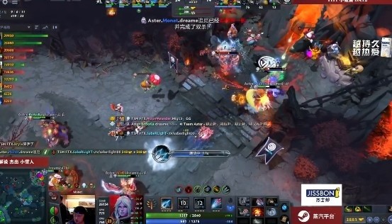 TI11小组赛：Monet黑暗游侠携手Aster轻松击败TSM