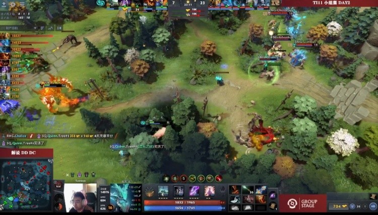 Dota 2 TI11 Group Stage Report: RNG Masterfully Triumphs Over SQ with a 2-0 Victory