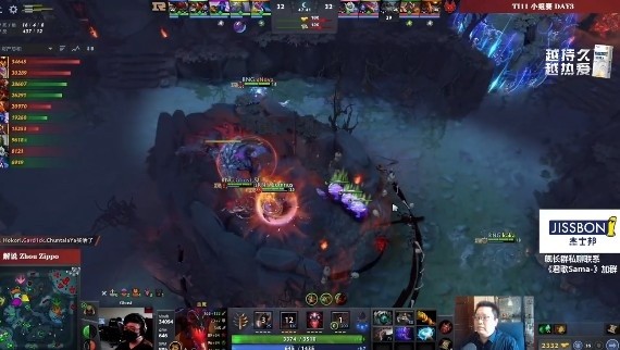 Dota2 Ti11小组赛揭幕战：火猫被RNG席卷而去