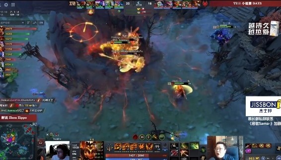 Dota2 Ti11小组赛揭幕战：火猫被RNG席卷而去