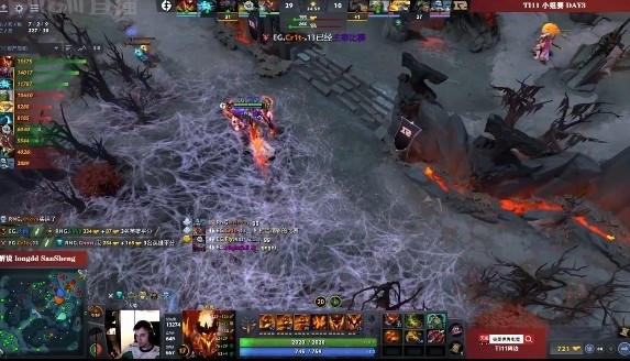 Dota2 TI11小组赛：EG以RTZ影魔为核心轻松战胜RNG