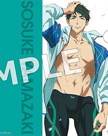 《Free！》剧场版『Free!-the Final Stroke-』角色歌第9弹封面：山崎宗介