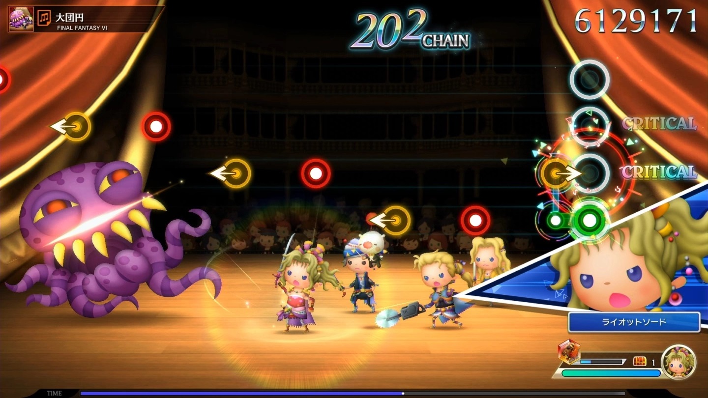 《Theatrhythm Final Bar Line》亚洲繁中版将与日本同步推出，游戏玩法最新内容公开