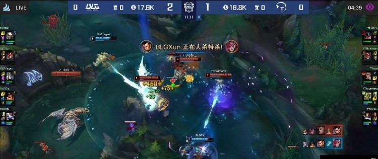 《英雄联盟》2022德玛西亚杯赛报：阿Bin1V4难挽颓势 BLG大龙毁一生 TT先下一城