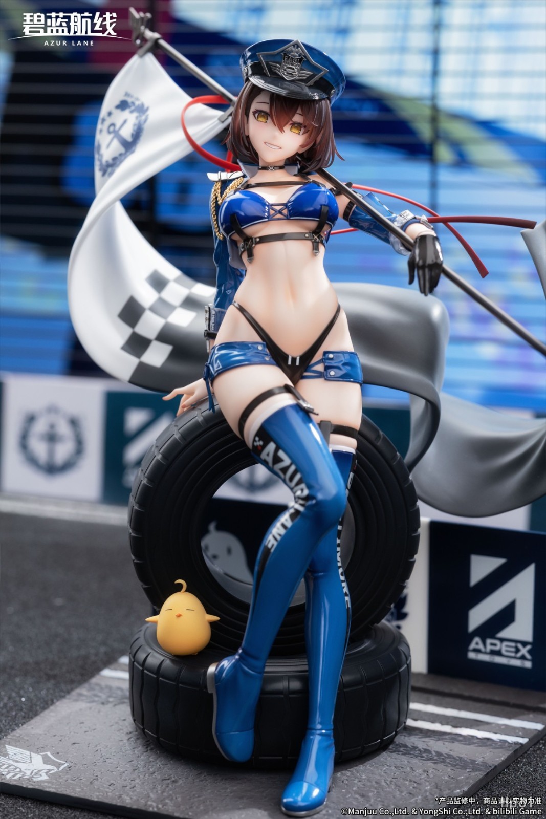 APEX-TOYS《碧蓝航线》巴尔的摩 迅疾的蓝星Ver. 彩色原型公开