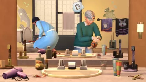 《模拟人生4 The Sims 4》将于1月19日推出「私密时尚套件包」与「浴室脏乱套件包」