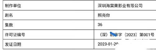 陈伟霆、章若楠《照亮你》过审