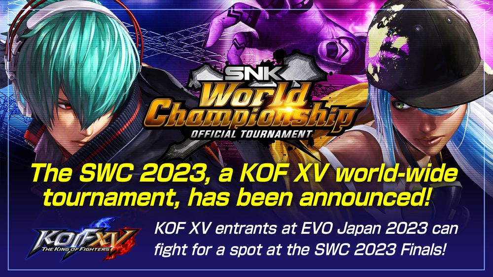 SNK将于「EVO Japan 2023」举办《拳皇XV》锦标赛及其他官方大赛