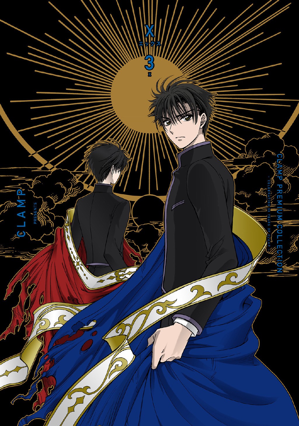 CLAMP《X战记》漫画新装版第2~3卷封面公开