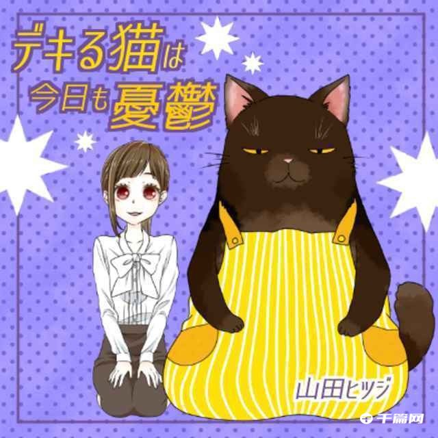 TV动画《能干的猫今天也忧郁》最新视觉图和CAST公开