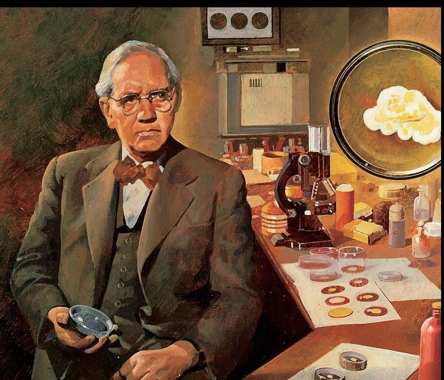 1928年2月13日，英国医学家亚历山大·弗莱明发现青霉素