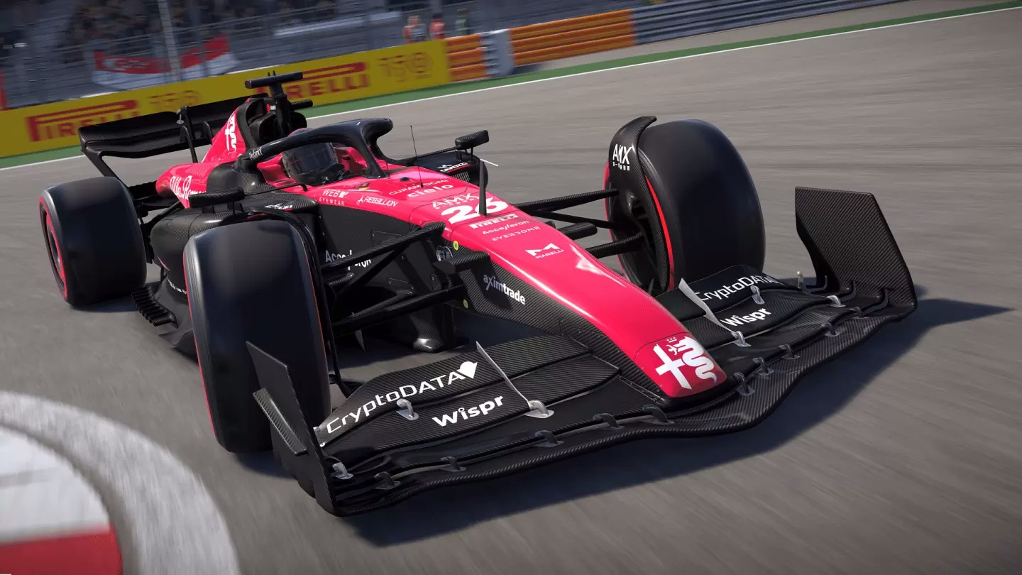 EA SPORTS《F1 22》加入ALFA ROMEO F1 车队2023赛季涂装