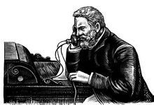 1876年3月10日，贝尔发明电话