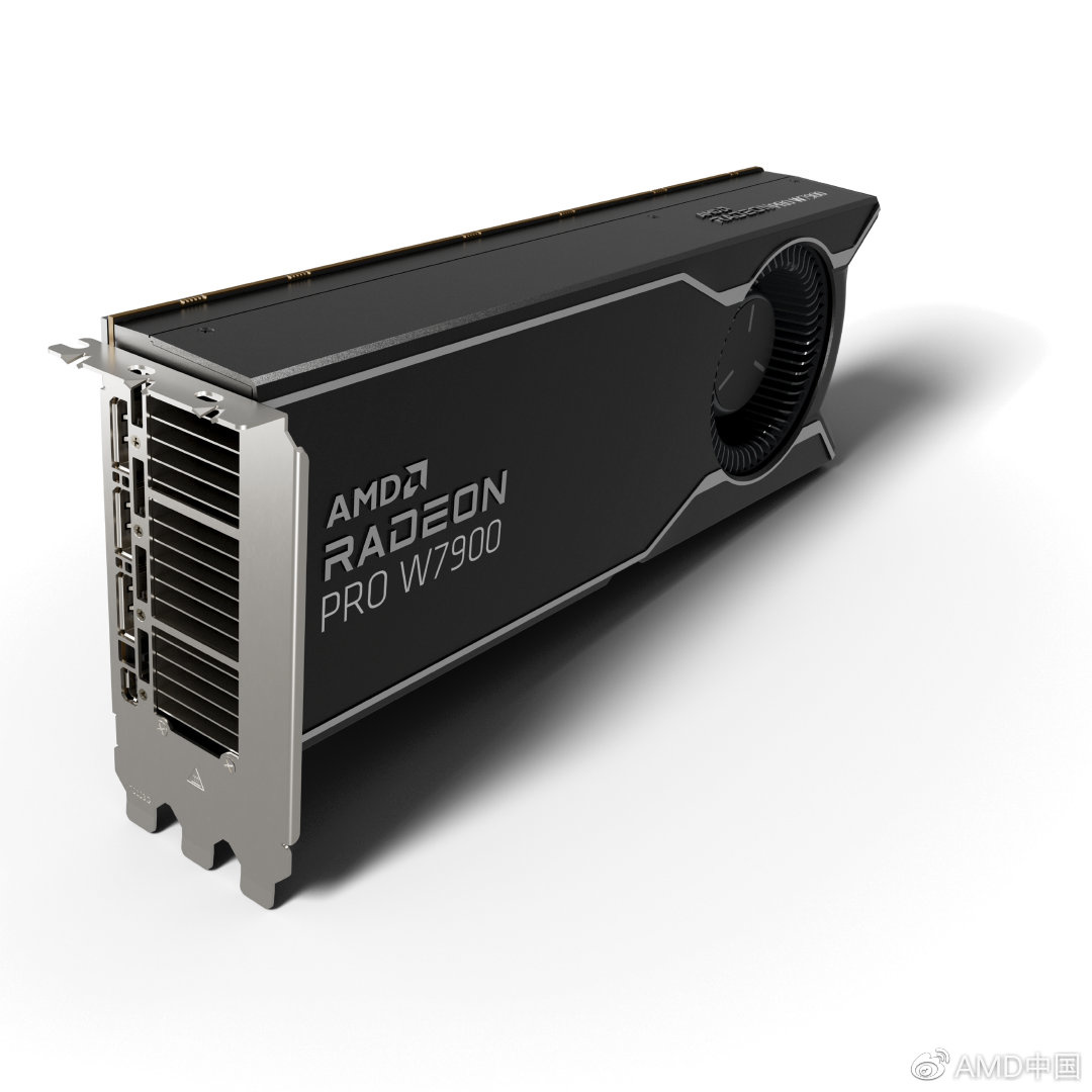 《AMD Radeon PRO W7900 显卡》正式发售：售价3999美元，48GB大显存