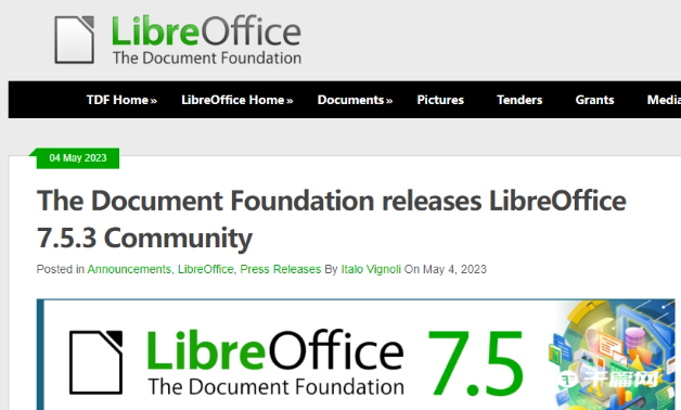 LibreOffice 7.5.3更新上线：修复119个错误Bug