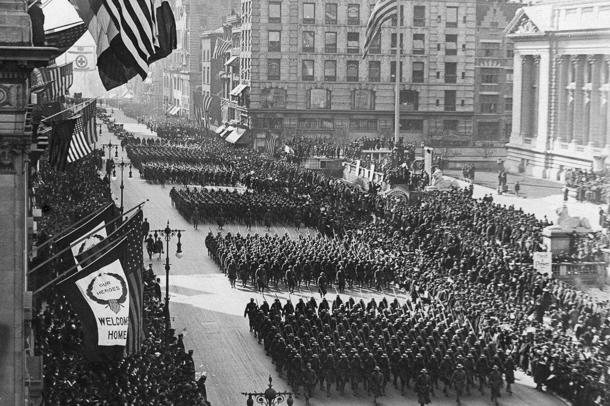 1917年5月18日，美国全国动员准备参加一战