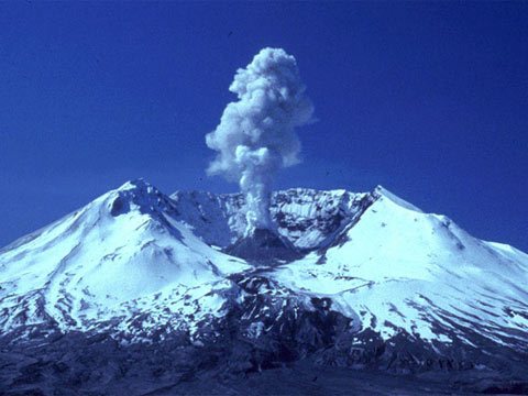 1980年5月19日，圣海伦斯火山爆发