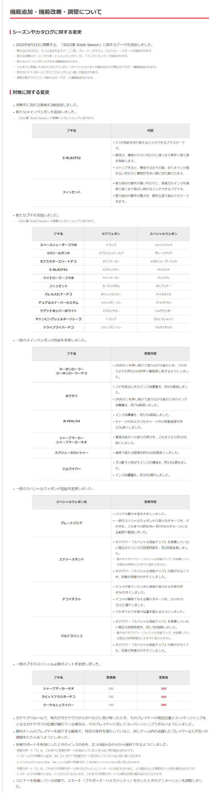 《斯普拉遁3》5月31日4.0.0版本更新公告