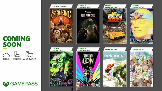 Xbox Game Pass 6月上旬新增游戏阵容公开