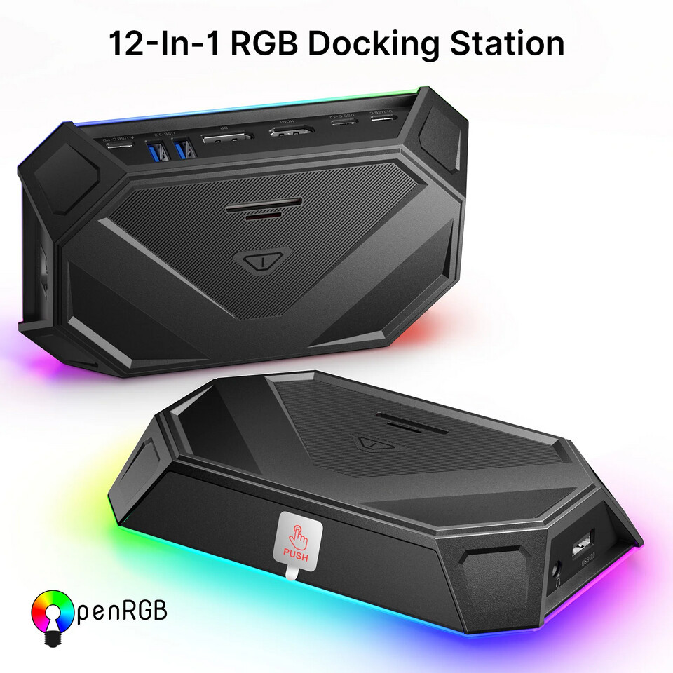 《几硕 RGB 扩展坞》正式发售：售价 59.99 美元起，8/12 合 1 接口