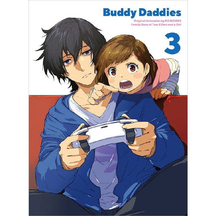 《Buddy Daddies》近日公开 Blu-ray&DVD 第六卷封面