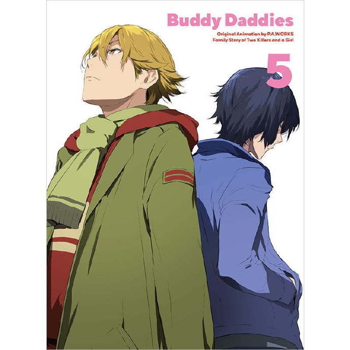 《Buddy Daddies》近日公开 Blu-ray&DVD 第六卷封面