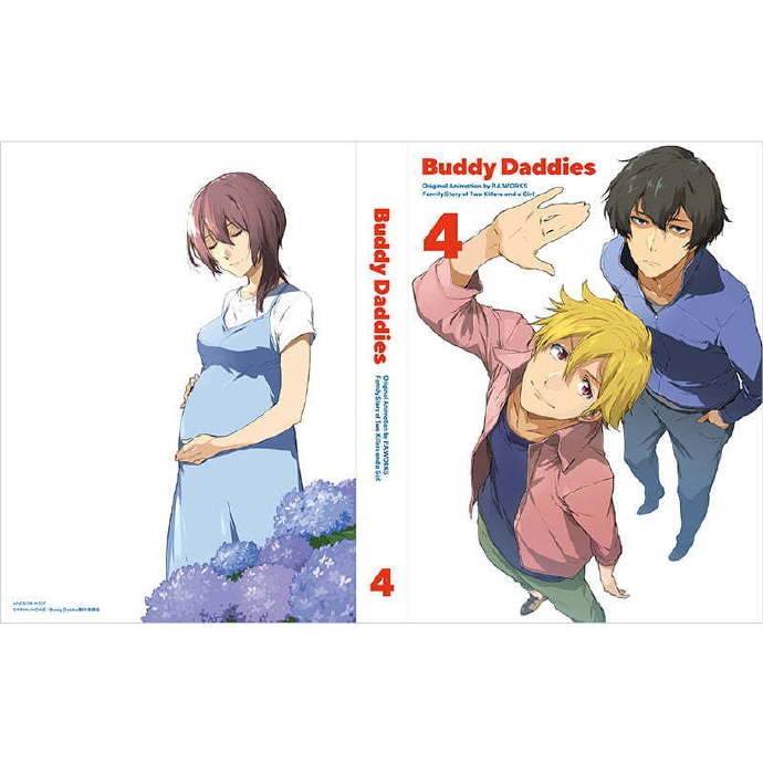 《Buddy Daddies》近日公开 Blu-ray&DVD 第六卷封面