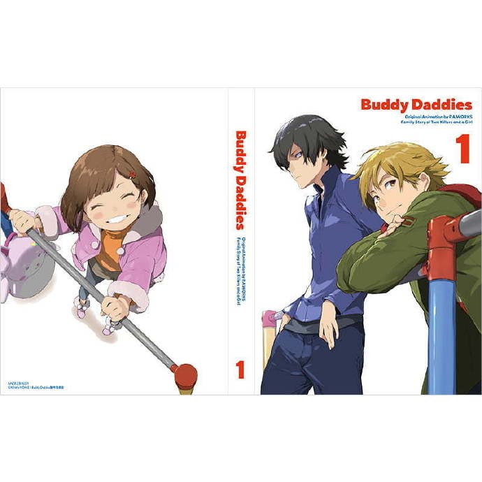 《Buddy Daddies》近日公开 Blu-ray&DVD 第六卷封面