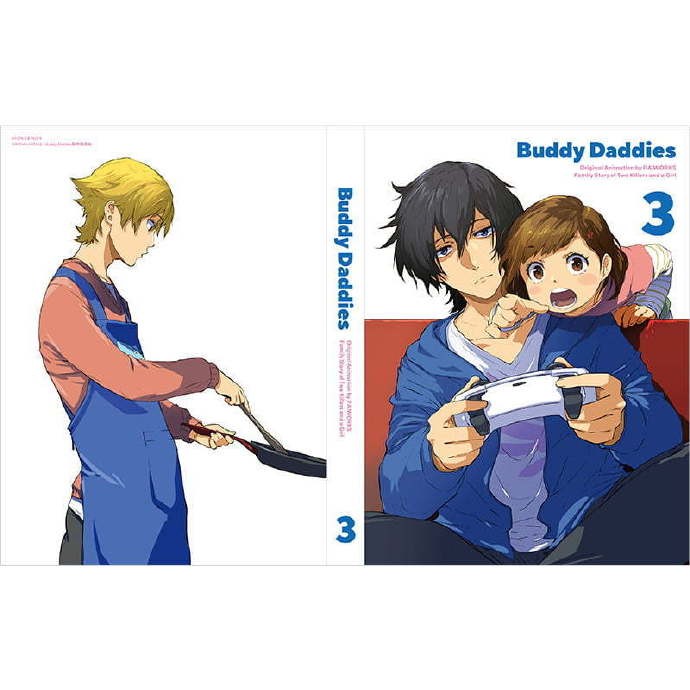 《Buddy Daddies》近日公开 Blu-ray&DVD 第六卷封面