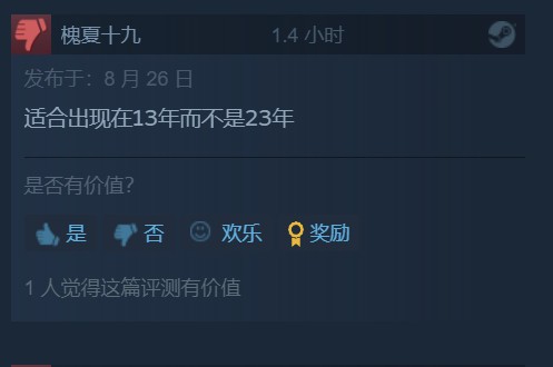  黑道 圣徒：重启版 Steam褒贬不一 正3折促销