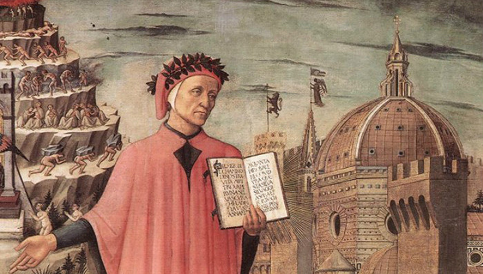 1321年9月14日，意大利诗人但丁去世