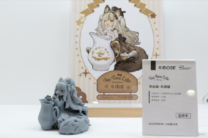 RIBOSE核糖文化DLC系列茶会猫新品手办制作决定-易家知识网