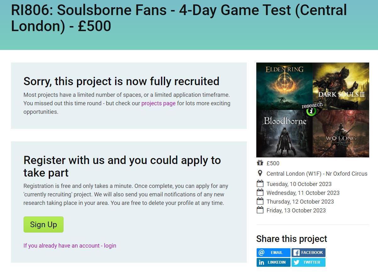 Reddit用户表示索尼可能正在对“类魂游戏”进行测试 可能是《浪人崛起》
