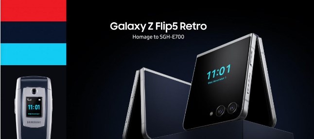 《三星Galaxy Z Flip 5 Retro》限量版手机正式发售：致敬2003经典款式