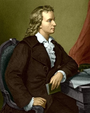 德国18世纪诗人弗里德里希·席勒出生于1759年11月10日