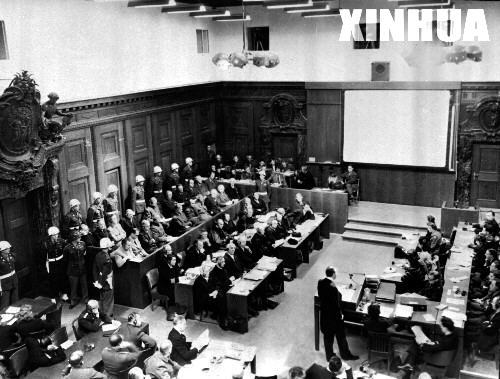 1945年11月20日，同盟国对22位纳粹德国主要战犯进行审判的国际军事法庭正式开庭，史称纽伦堡审判