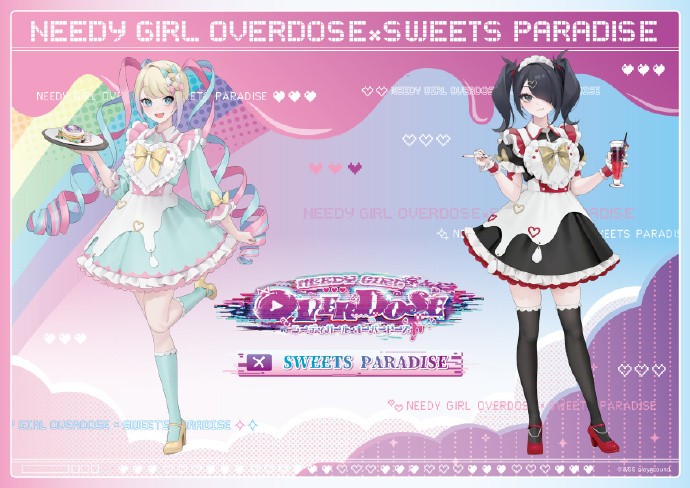 《主播女孩重度依赖》x SWEETS PARADISE 联动活动将于12月1日开启