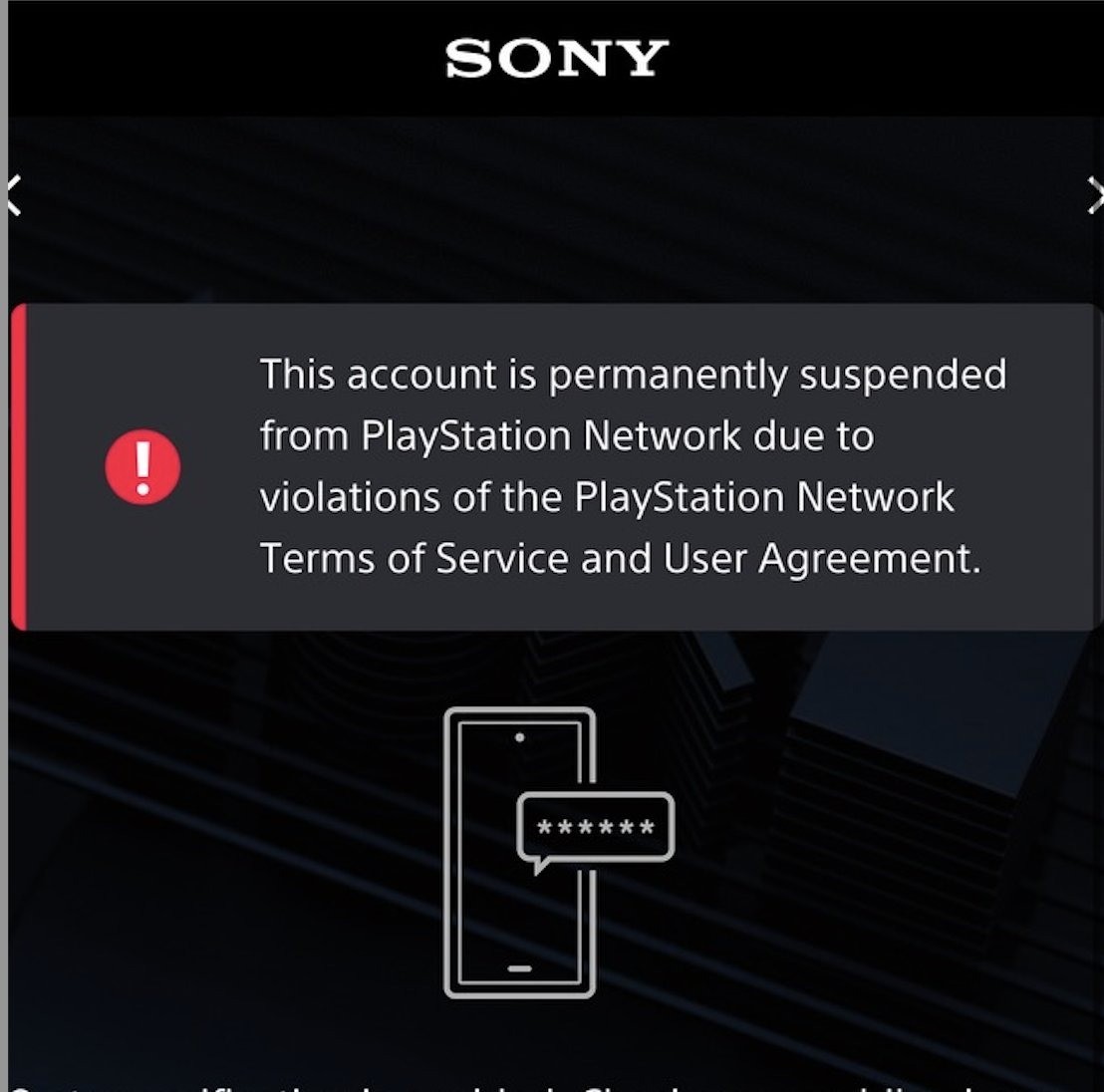 索尼PlayStation Network账户因不明原因被永久封号