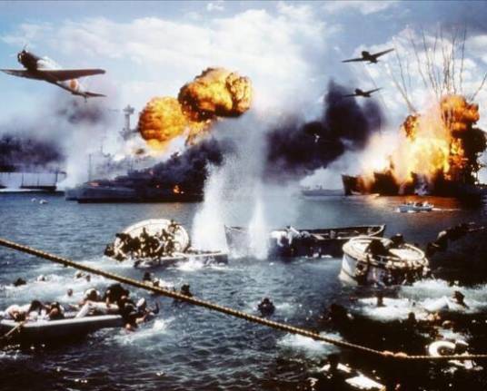 1941年12月7日，日本偷袭珍珠港