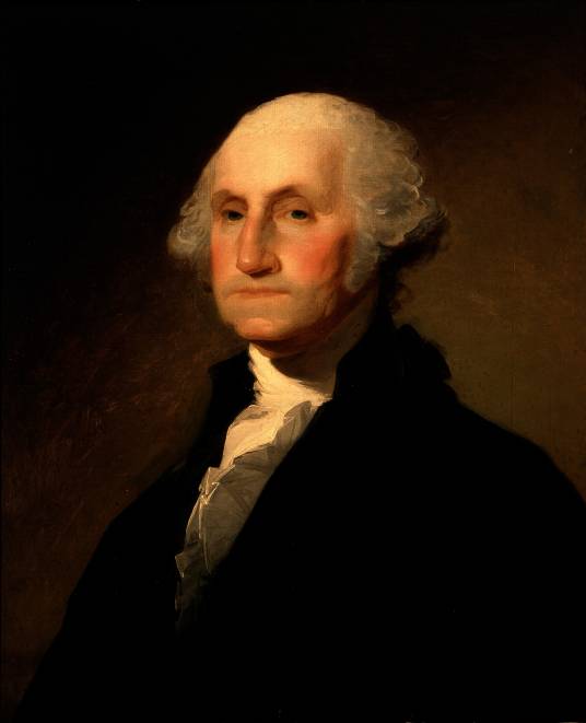 1799年12月14日，首任美国总统乔治·华盛顿去世