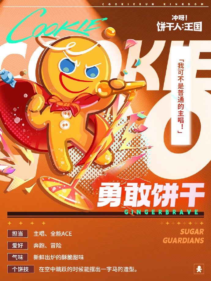 《冲呀！饼干人：王国》SUGAR GUARDIANS 成员档案解禁