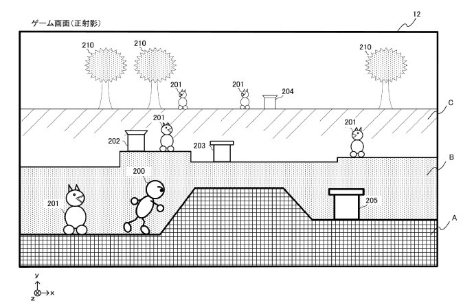 任天堂公开《超级马力欧兄弟：惊奇》多层场景叠加专利