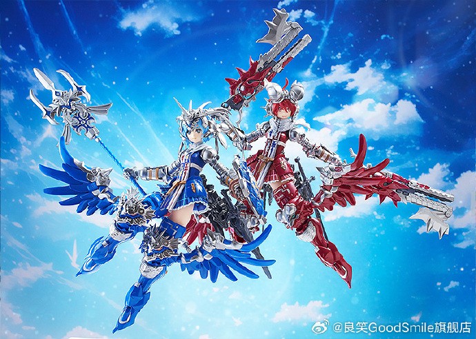 《神令》第4弾「PLAMAX GO-04 神翼龙骑士 Himari・Bahamut」拼装模型